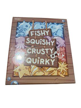 Fishy Squishy Crusty Quirky Strategic Card Game NEW 2-6 Players Age 7+